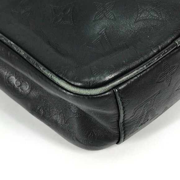 LOUIS VUITTON Monogram shadow DanubePM Pochette Crossbody Shoulder Bag - Picture 8 of 16